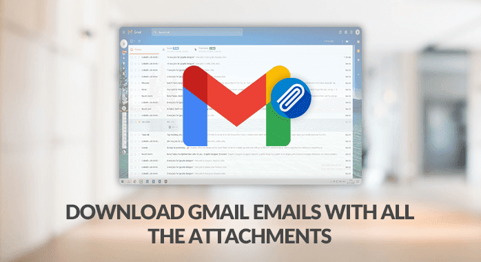 Download Gmail Email with all the attachments