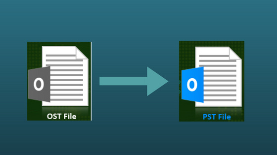 Convert Outlook OST to PST