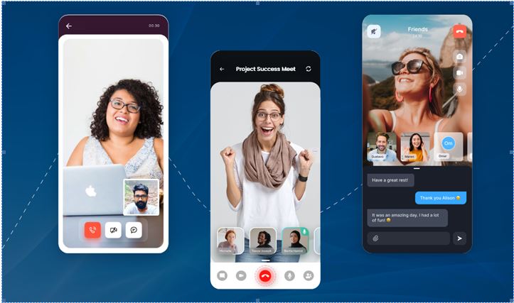 live video chat app