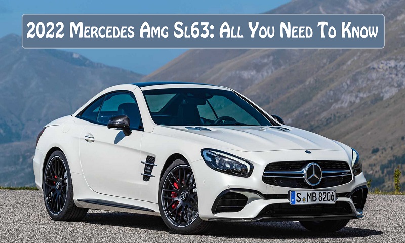 2022 Mercedes Amg Sl63