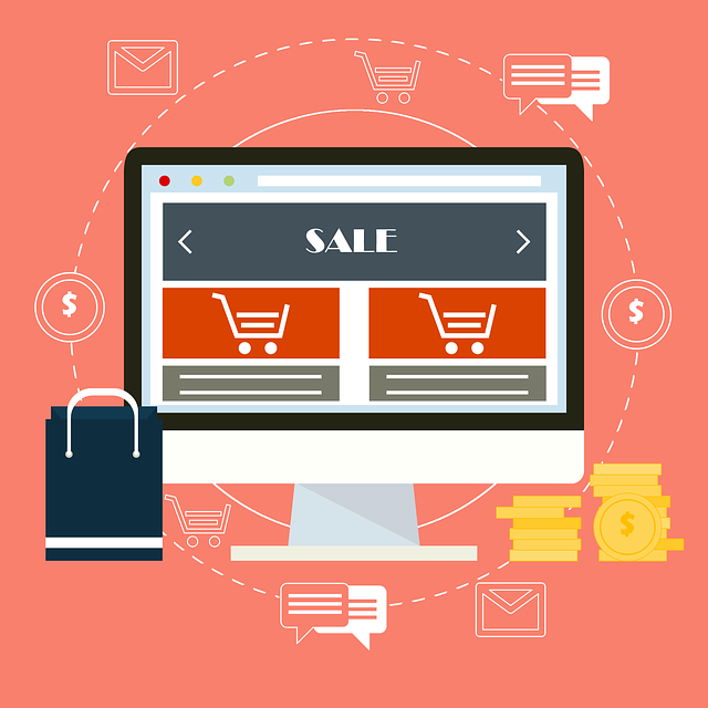 An illustration of a shopping cart on an e-commerce website, representing ways to automate an e-commerce business.