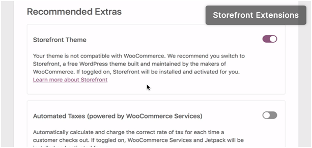 Setup WooCommerce Storefront