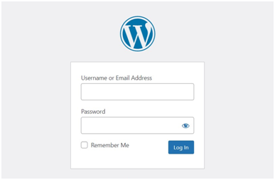 WordPress Login Page