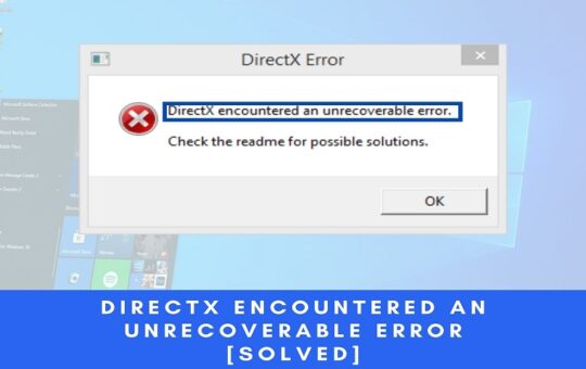 DirectX Full-Screen Error