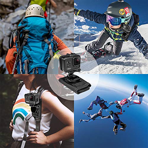 action camera body mount