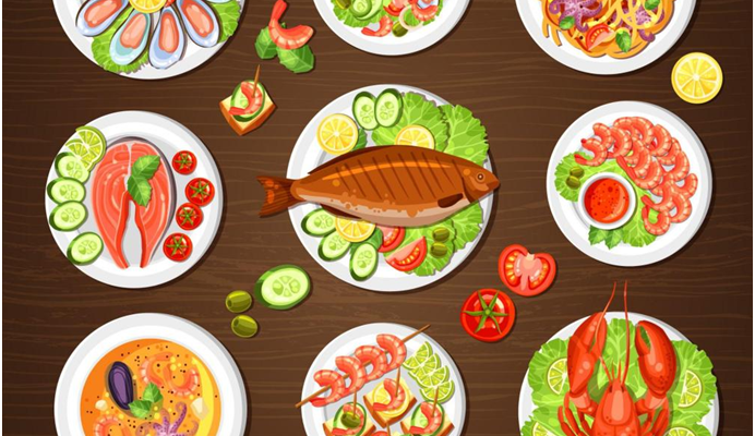 famous delicious seafood dishes