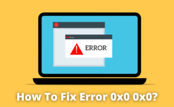 0x0 0x0 Window errors