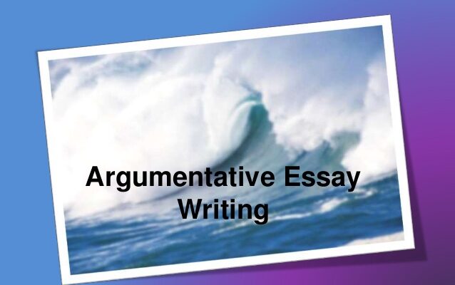 argumentative essay