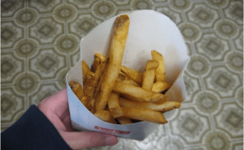 French fries’ boxes