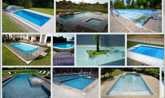 Rectangular Inground Fiberglass Pool