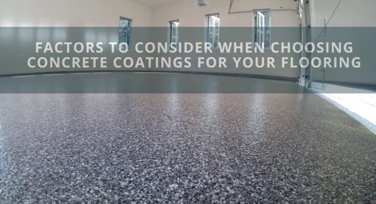 concrete floor coatings