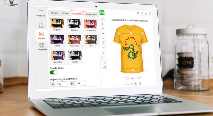 T-shirt configurator software