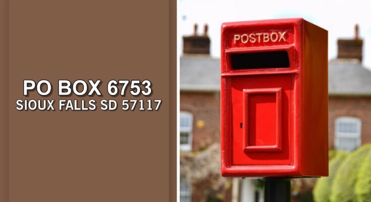 po box 6753 sioux falls sd 57117